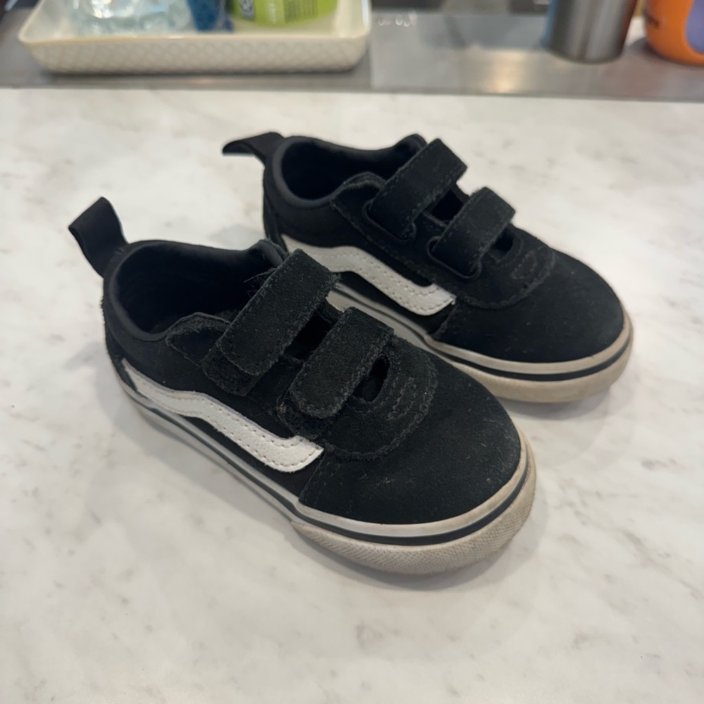 Kids Black Vans